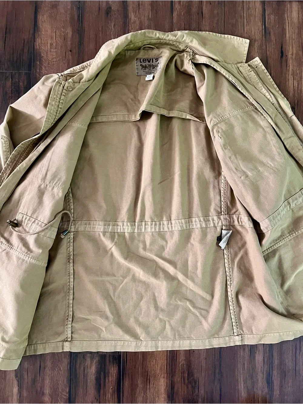 Levi’s Men’s Khaki Utility Field Jacket - Size L - Picture 9 of 14